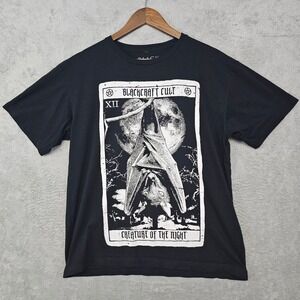 🦇 Blackcraft Cult Creature of the Night Graphic Tee Black Men's Large